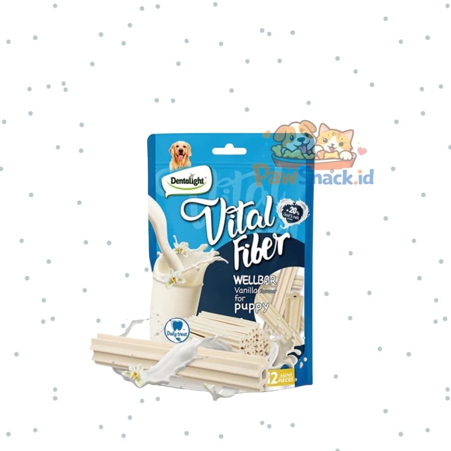 Vital Fiber DENTALIGHT Wellbar & Brush Snack Dental Anjing Grain Free